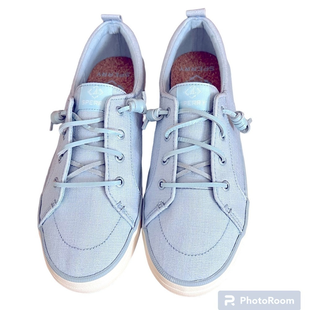 NWOB Sperry Crest Vibe Canvas Boat Shoes/Sneakers Sz-9.5